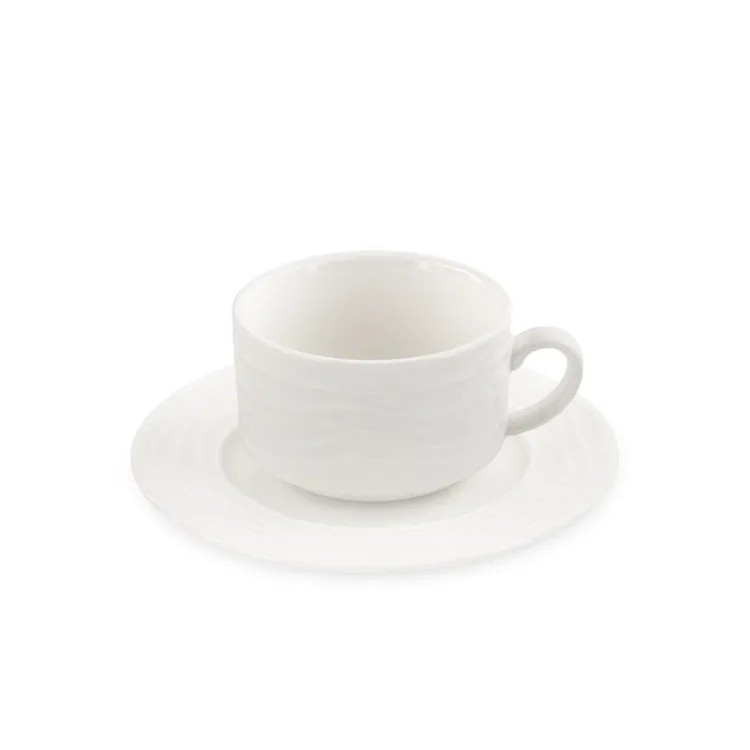 Чайная пара фарфоровая 200 мл Nadoba Aurora 904₽