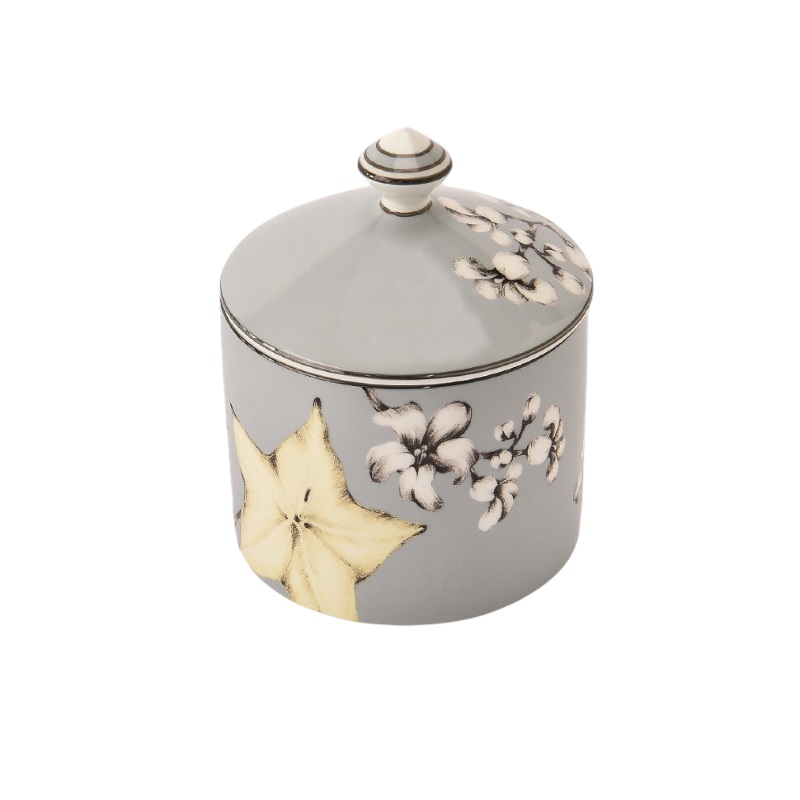 Свеча 11,5 х 14 см Valerie Concept голубая