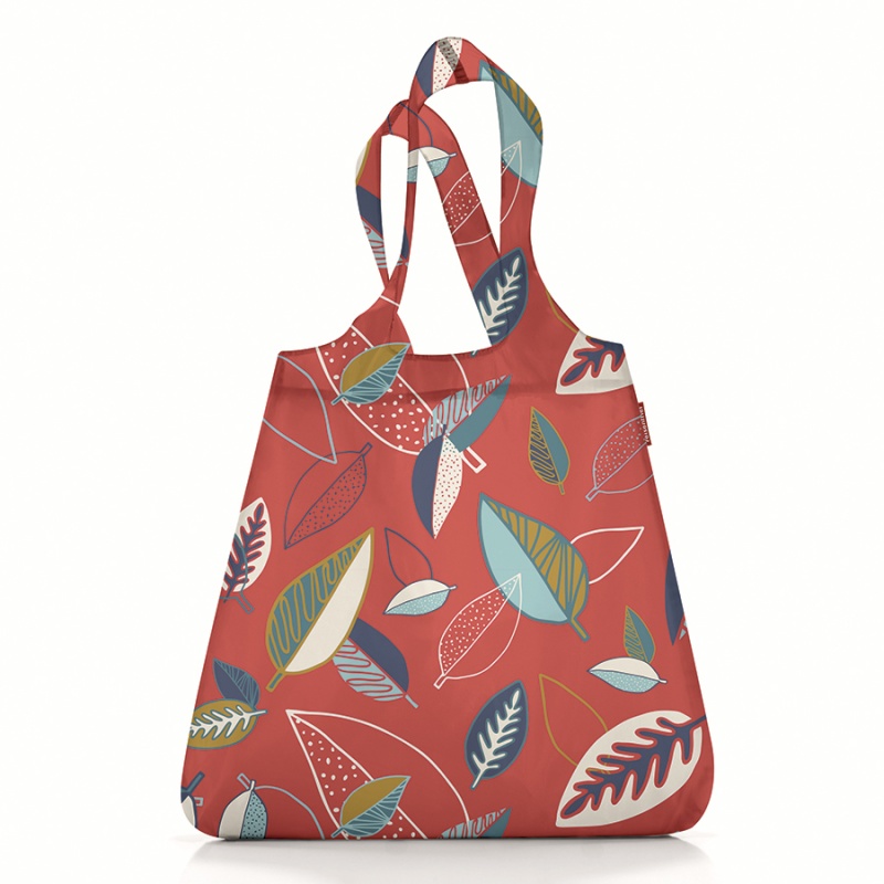 

Сумка складная Reisenthel Mini Maxi Shopper Leaves Красный