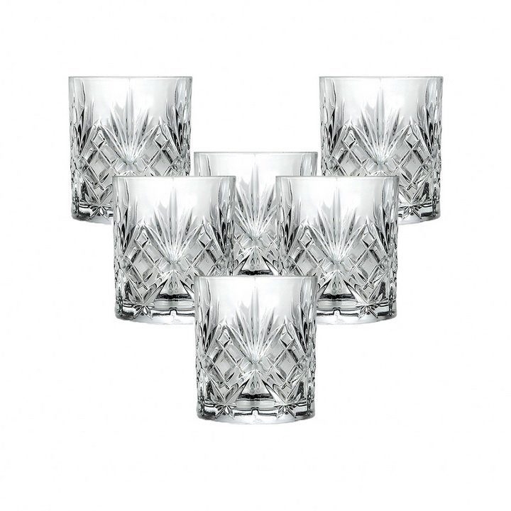 Набор стаканов для виски 310 мл RCR Melodia 6 штук 2373₽