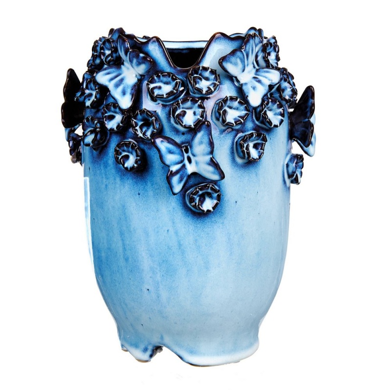Ваза 19,5 x 27 см Kersten BV Concepts синий ваза 19 5 x 27 см kersten bv concepts синий