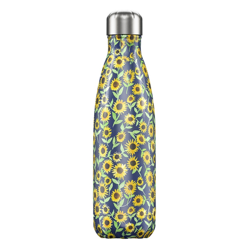 

Термос Chilly's Bottles floral 500 мл sunflower