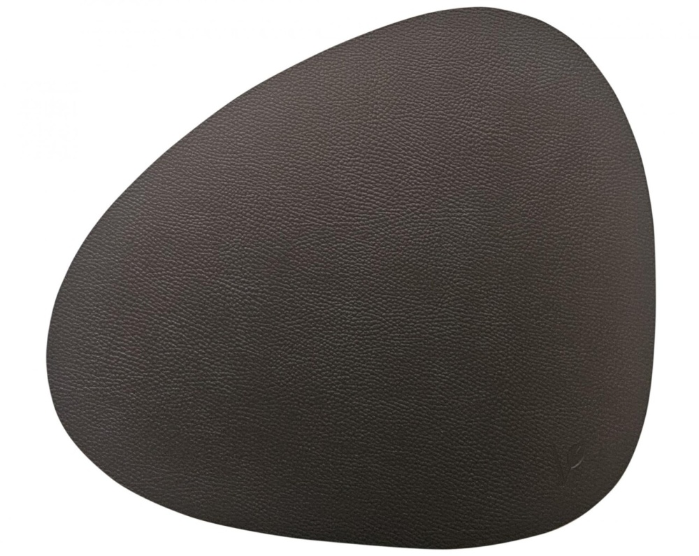 Салфетка подстановочная фигурная и подстаканник 37 x 44 см Vero коричневая