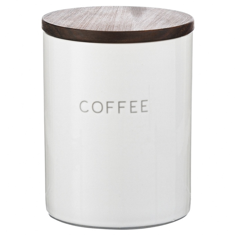Контейнер для хранения кофе с деревянной крышкой Smart Solutions 1,2 л Smart Solutions CKH-CR1012C