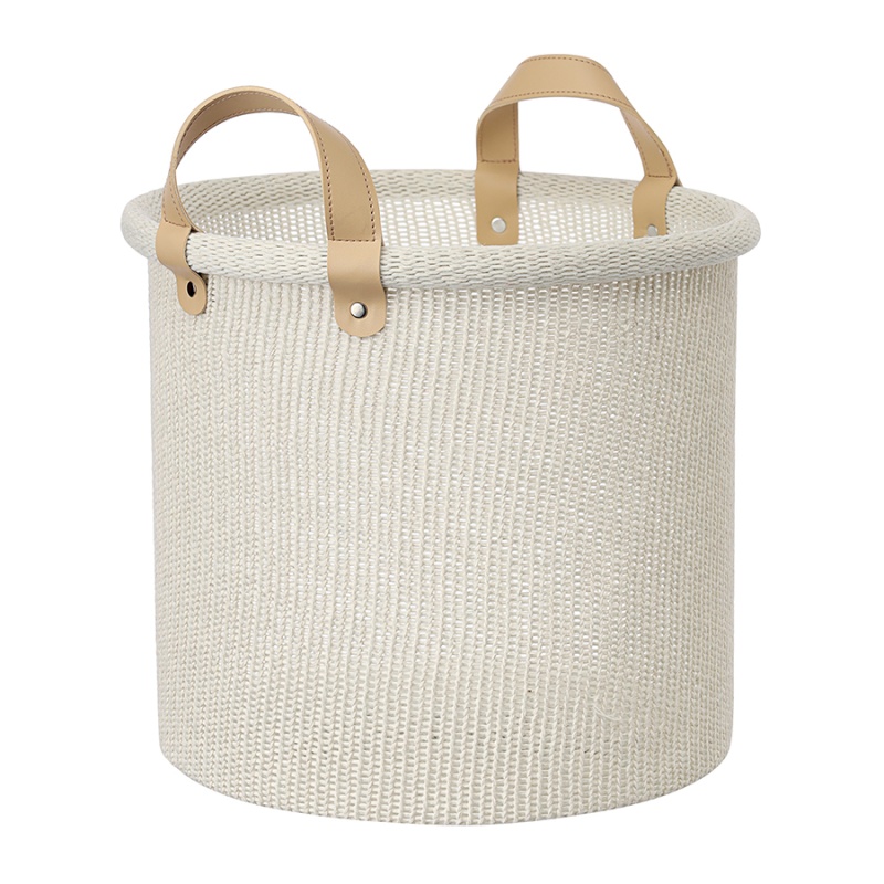 Корзина для хранения Sustainable collection 32х28 см молочная 1990₽