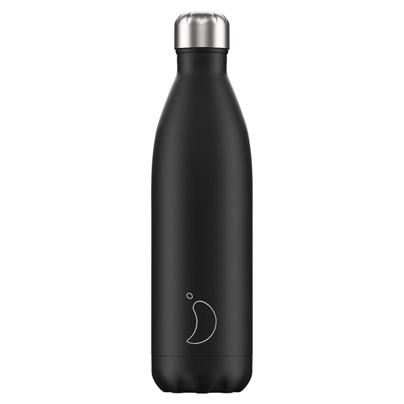 

Термос 750 мл Chilly's Bottles Monochrome black