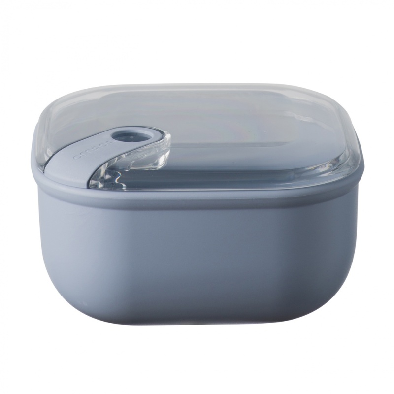 Контейнер квадратный 1 л Omada голубой