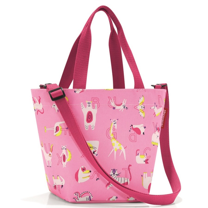 

Сумка детская Reisenthel Shopper ABC friends pink