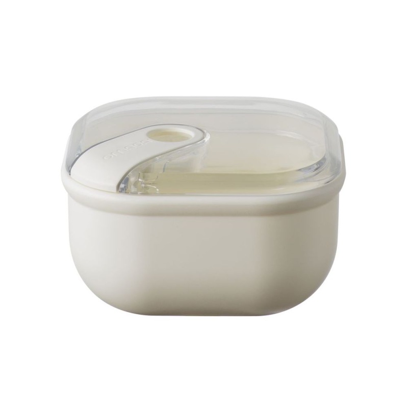 Контейнер квадратный 420 мл Omada Pull Box слоновая кость 1190₽