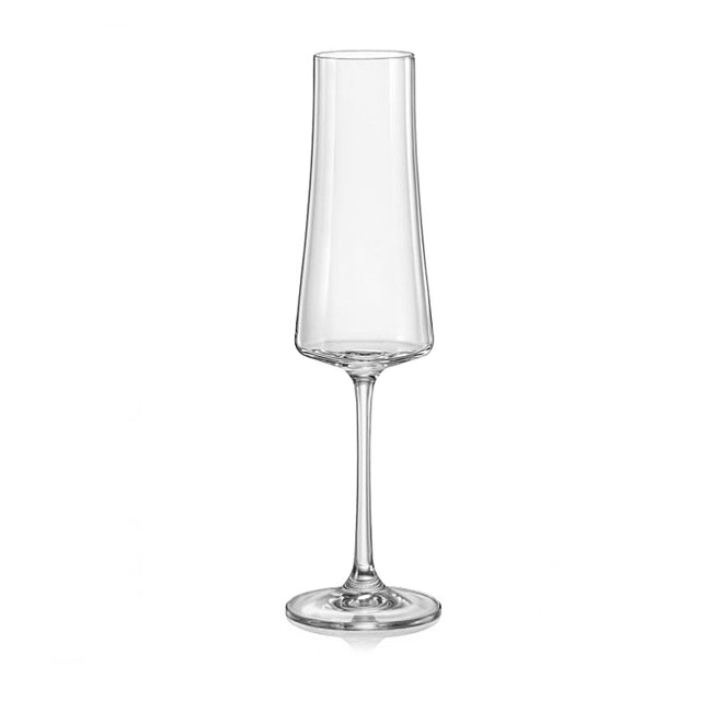 Набор бокалов для шампанского 6 шт. 210 мл Bohemia Crystal Xtra бокал для вина 360 мл стекло 6 шт bohemia xtra 40862 360