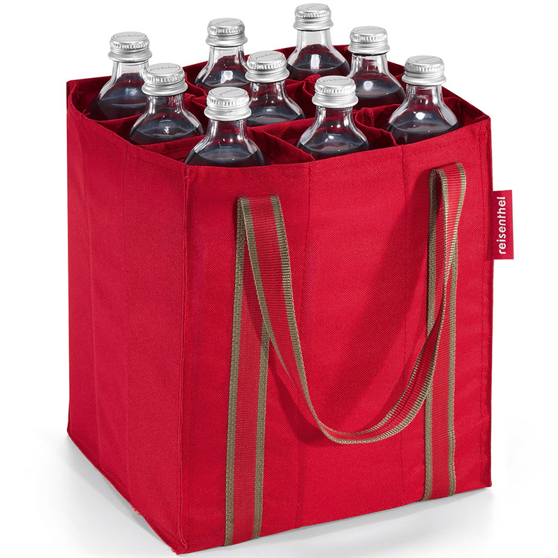 

Сумка-органайзер для бутылок Reisenthel Bottlebag red
