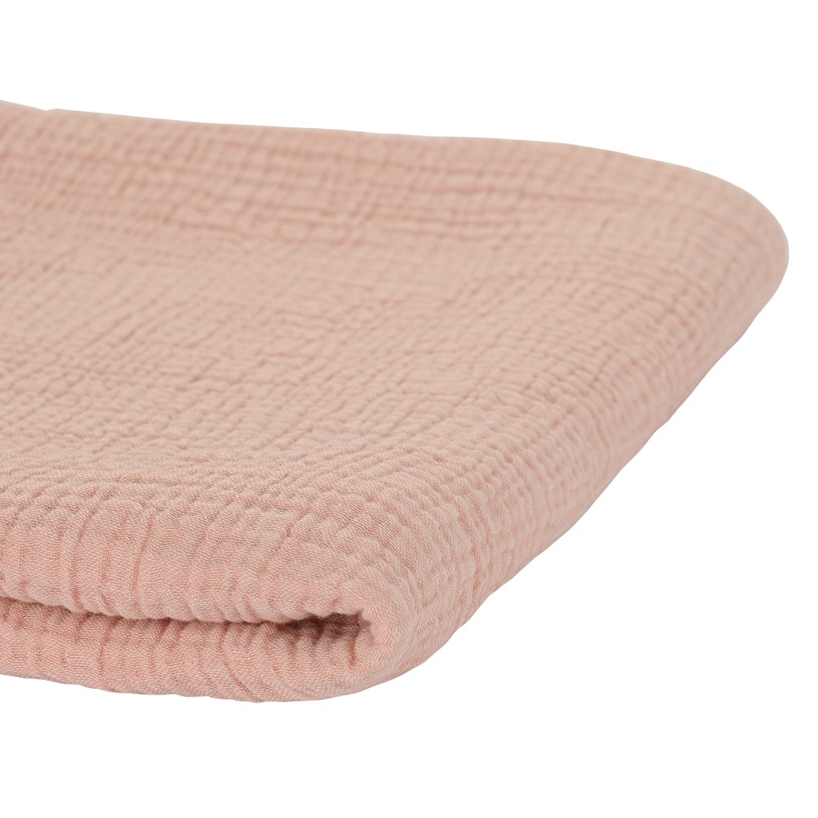 Одеяло из жатого хлопка 90 х 120 см Tkano Essential пыльная роза Tkano CKH-TK20-KIDS-BLK0003 - фото 4