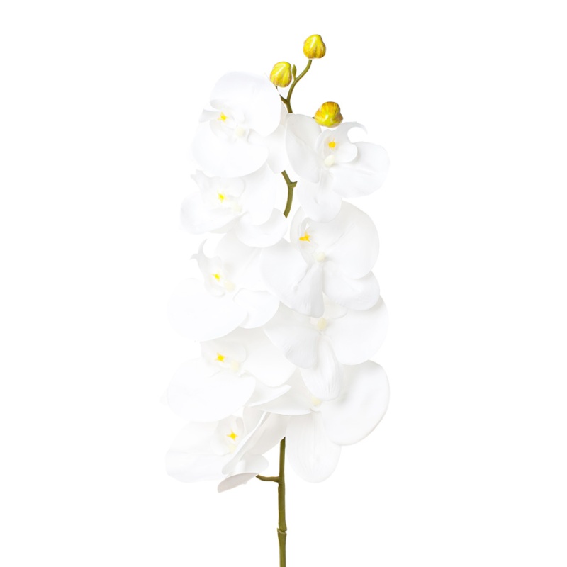 Орхидея декоративная 97 см Азалия белый декоративная фигура азалия олень лежащий белый