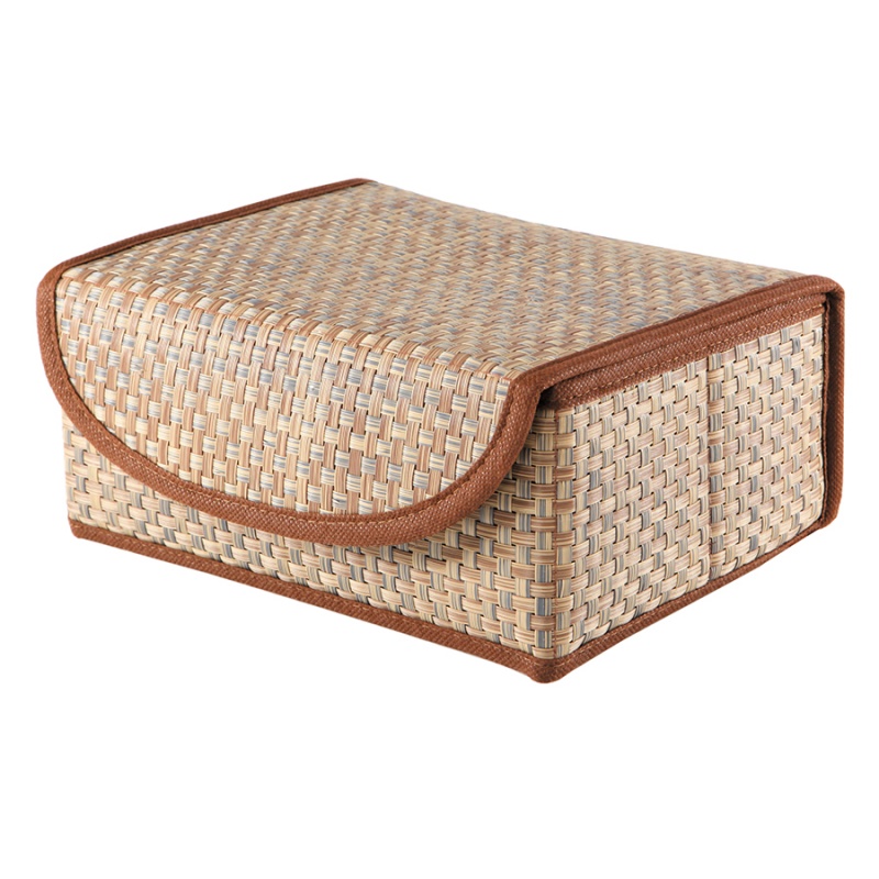 

Коробка для хранения с крышкой Casy Home коричневая