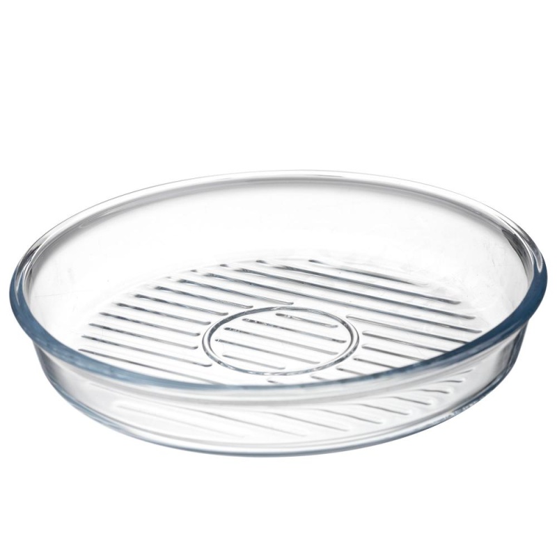 Форма-гриль для запекания 26 см Borcam блюдо стекло для сервировки круглое 30 см вращающееся флюид бирюза daniks
