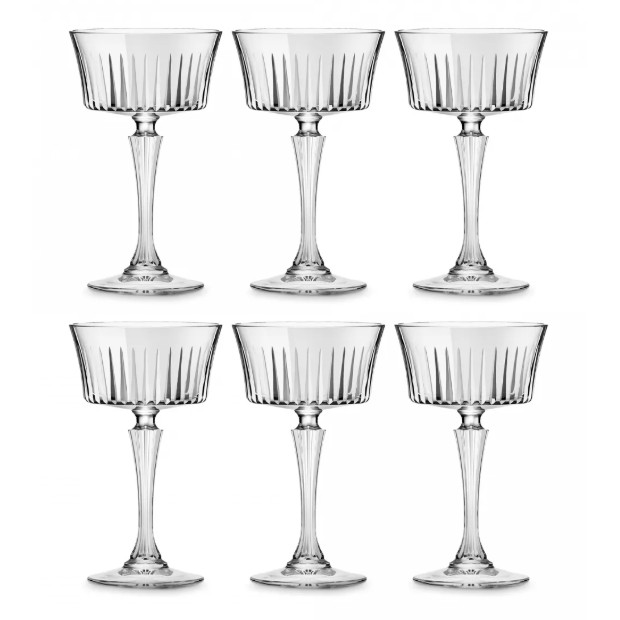 Набор бокалов для шампанского 260 мл RCR Timeless 6 шт 5090₽