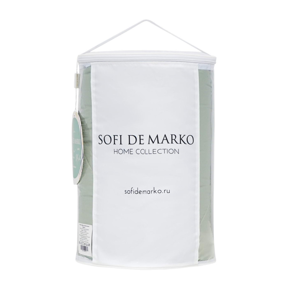 Одеяло 160 х 220 см Sofi de Marko Premium Mako бирюзовый Sofi de Marko DMH-ОД-ПМ-БР-160Х220 - фото 4