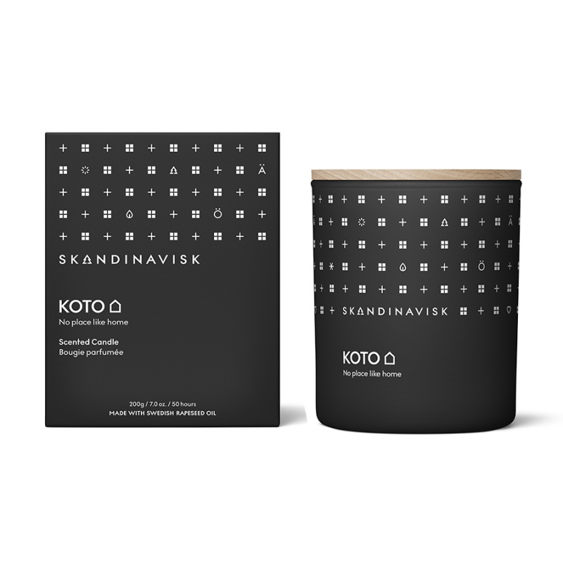 

Свеча ароматическая Skandinavisk Koto с крышкой 200 г