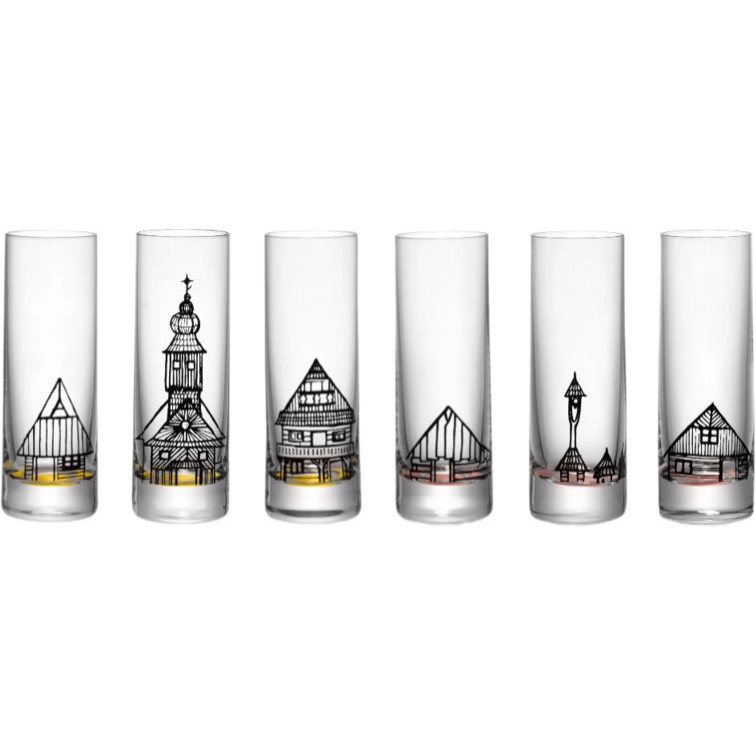 Набор стопок 50 мл Crystalex Folklor 6 шт 3590₽