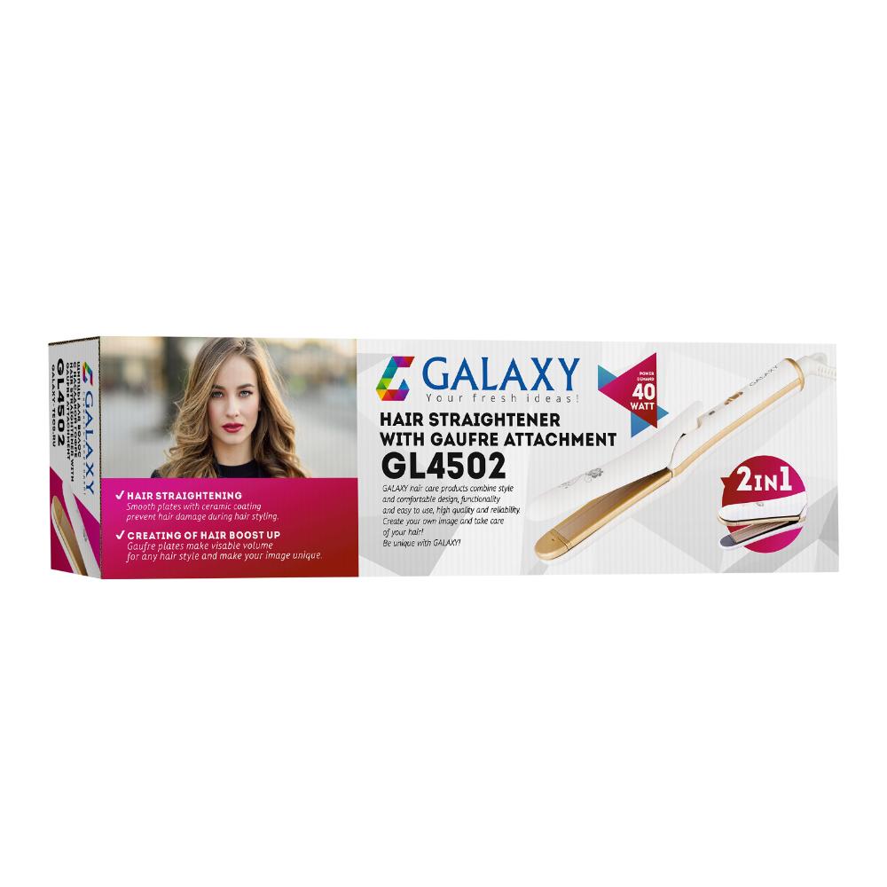 Щипцы для волос Galaxy GL4502 Galaxy DMH-ГЛ4502 - фото 7