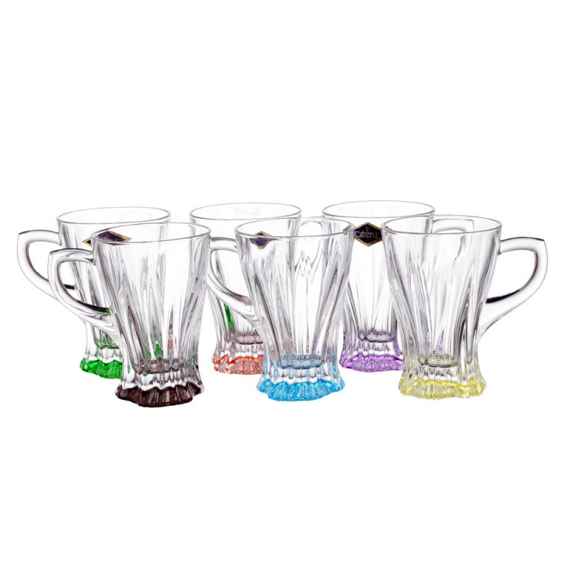 Набор чашек для чая 150 мл As Crystal Plantica 6 шт