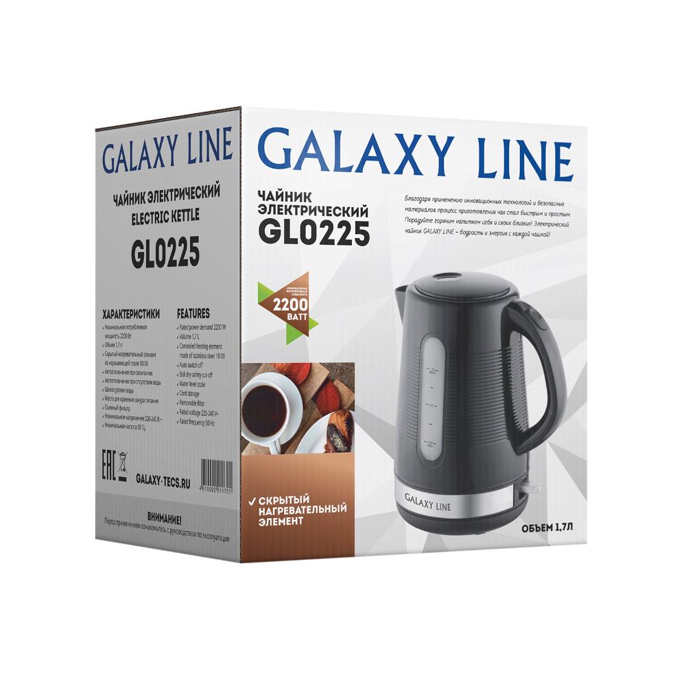 Чайник электрический 1,7 л Galaxy Line GL0225 чёрный Galaxy Line DMH-ГЛ0225ЛЧЕРНЫЙ - фото 5