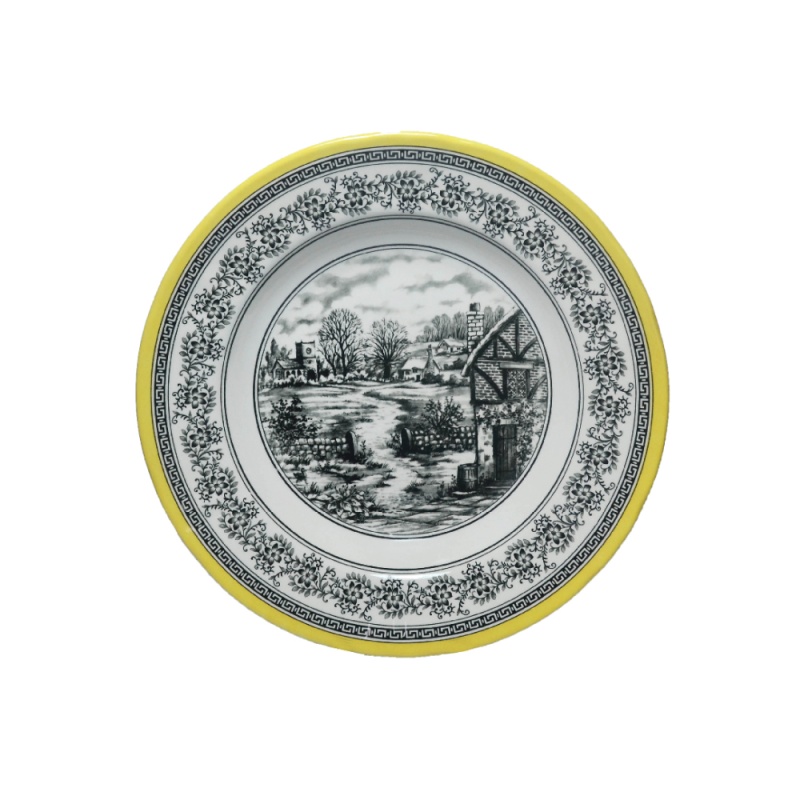 Глубокая тарелка 23,3 см Grace by Tudor England Halcyon овальное блюдо 35 5 см grace by tudor england halcyon