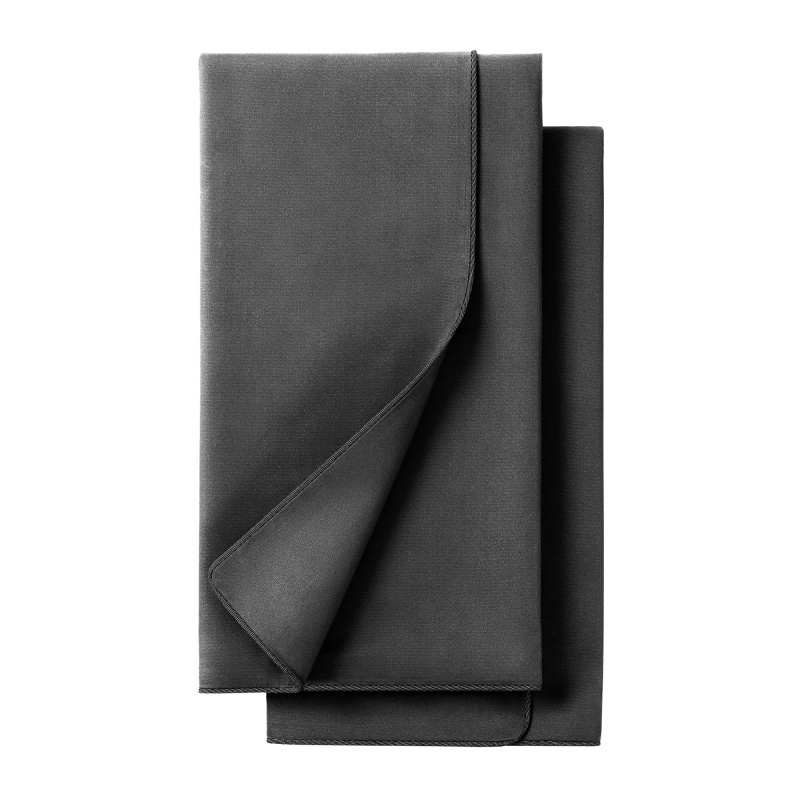 Набор наволочек 70 х 70 см 2 шт Soft Silver серый космос 4990₽