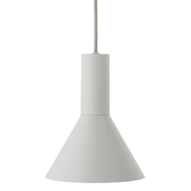 Лампа подвесная Frandsen Lyss светло-серый матовый Frandsen CKH-123037 - фото 1