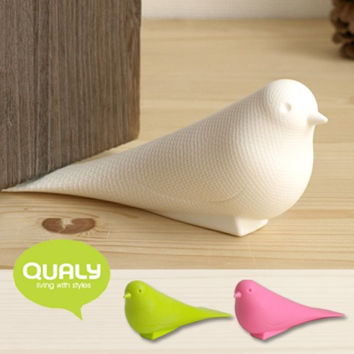 Подпорка для двери Qualy Dove белый