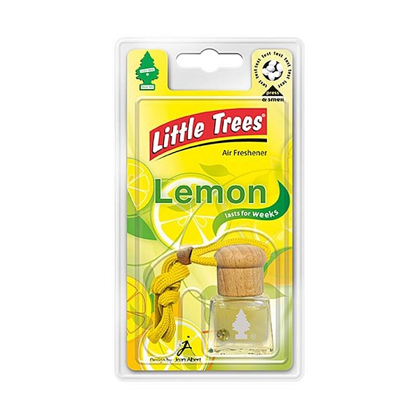 Ароматизатор жидкостной подвесной Little Trees Bottle Свежесть лимона Little Trees DMH-C05 - фото 1