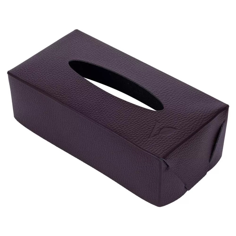 Салфетница из кожи 23 х 12 х 7 см Vero коричневая