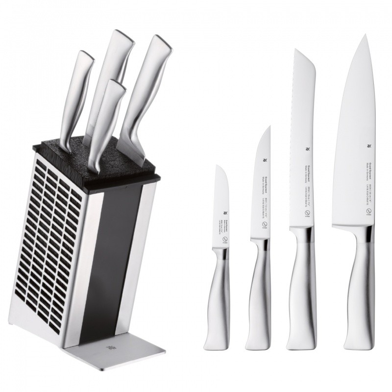 Набор из 4-х ножей в подставке WMF Grand Gourmet набор посуды fire maple gourmet set серый