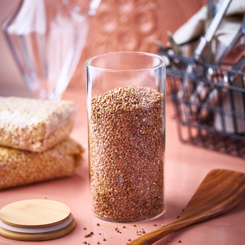 

Банка для сыпучих продуктов 1,3 л Easy House Bamboo