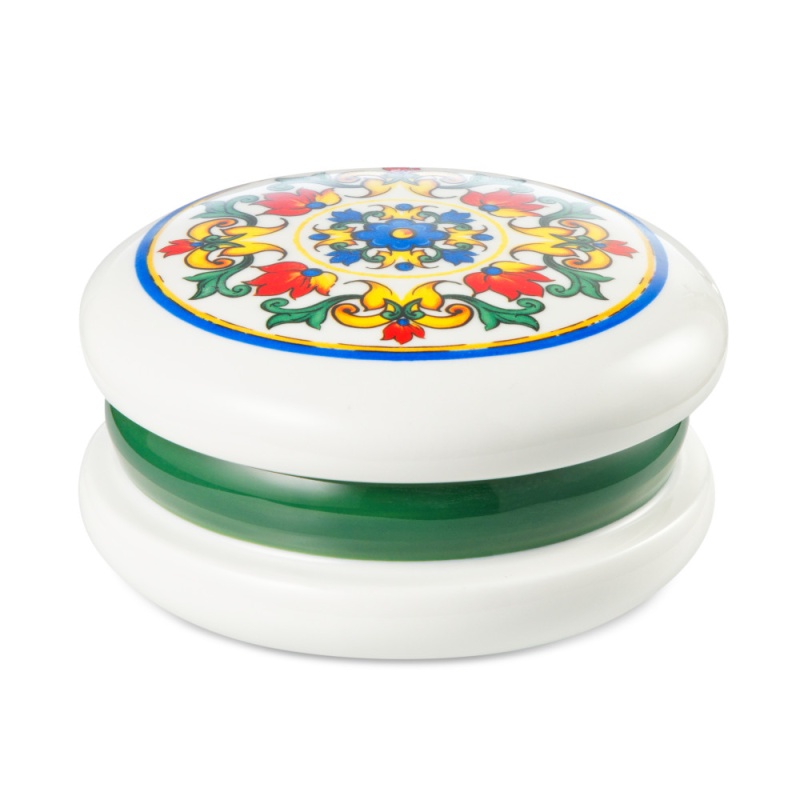 Шкатулка фарфоровая My Ceramic Story Тоскана в форме макаронс 2990₽