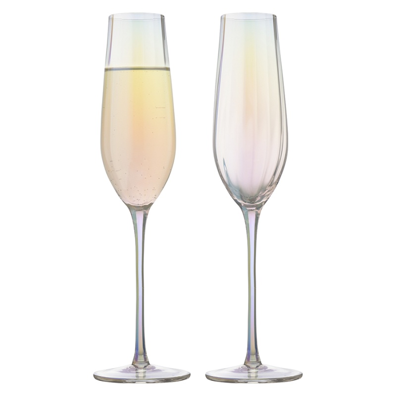 Набор бокалов для шампанского 225 мл Liberty Jones Gemma opal 2 шт