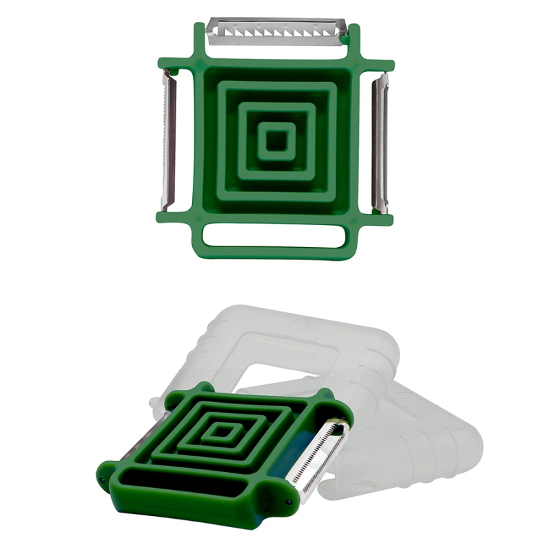 Пиллер с 3 лезвиями arnou, 8,5х10 см, светло-серый/зеленый Smart Solutions CKH-SS-PL-PPSS-3 - фото 1