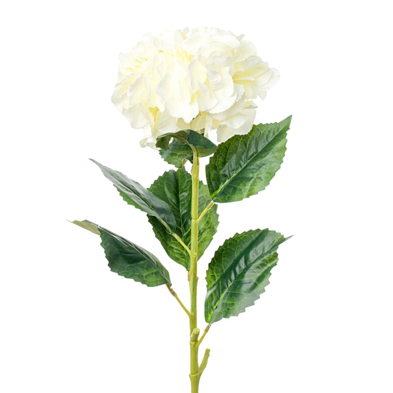 Гортензия декоративная 90 см Азалия белый ветка декоративная с глиттером 71 см азалия белый
