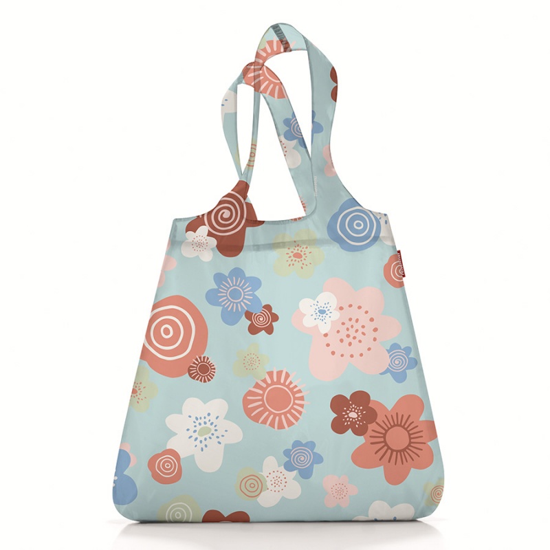 

Сумка складная Reisenthel Mini Maxi Shopper Flowers голубой