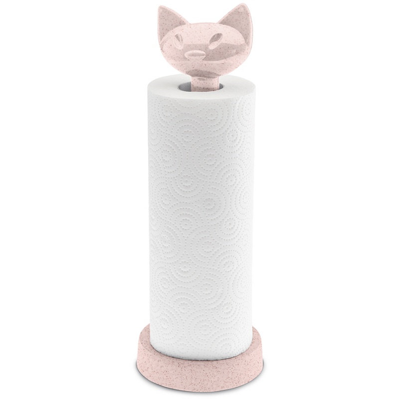 

Держатель для бумажных полотенец Koziol Miaou organic розовый