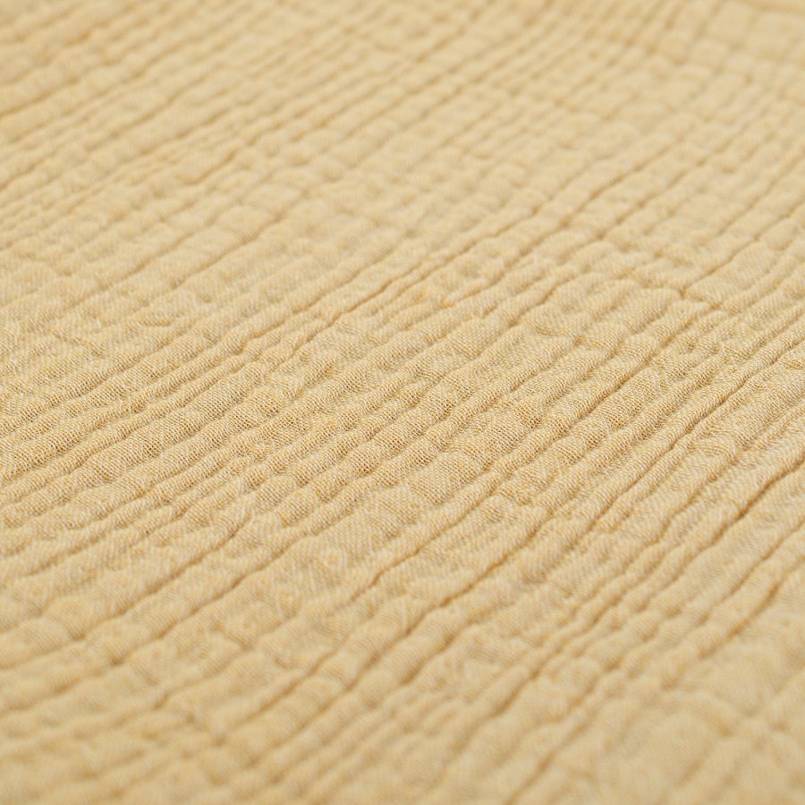 Одеяло из жатого хлопка 90 х 120 см Tkano Essential горчичный Tkano CKH-TK20-KIDS-BLK0001 - фото 5