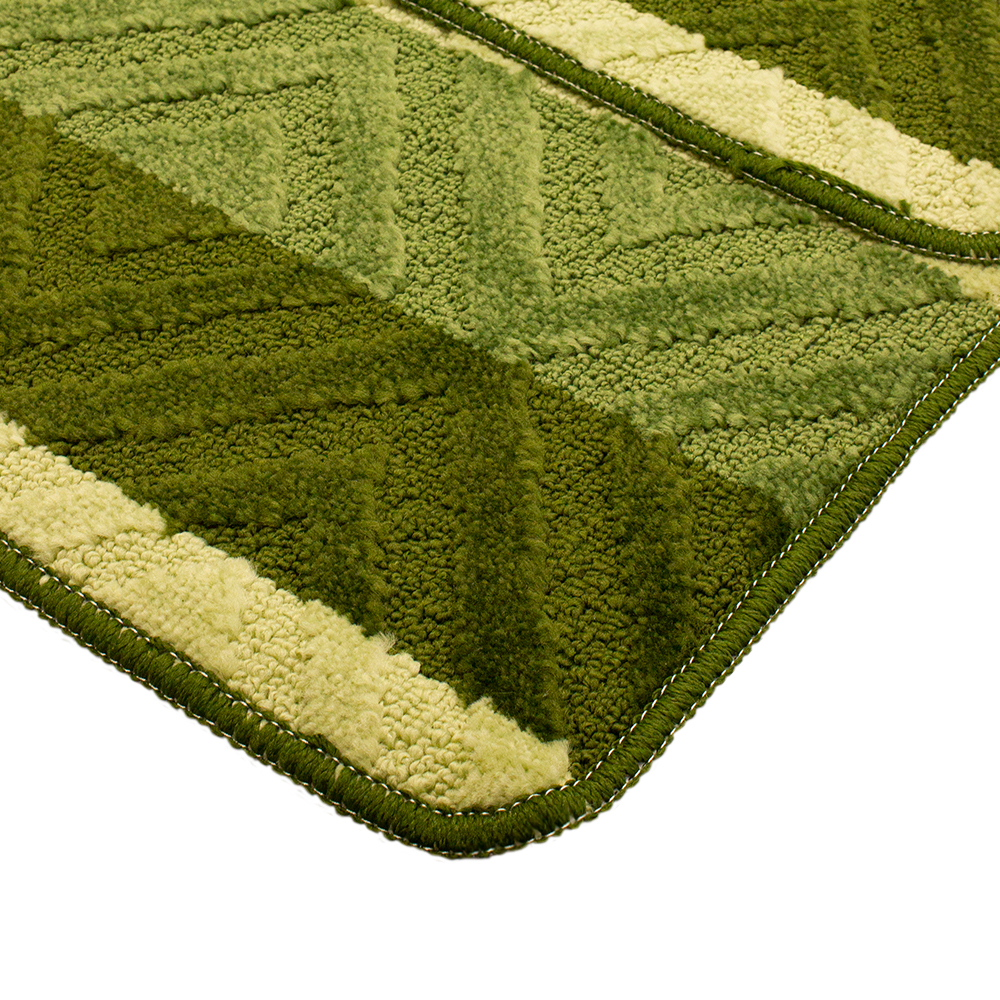 Набор ковриков для ванной Dasch Бенито 2 шт зелёный Dasch DMH-10304 - фото 2