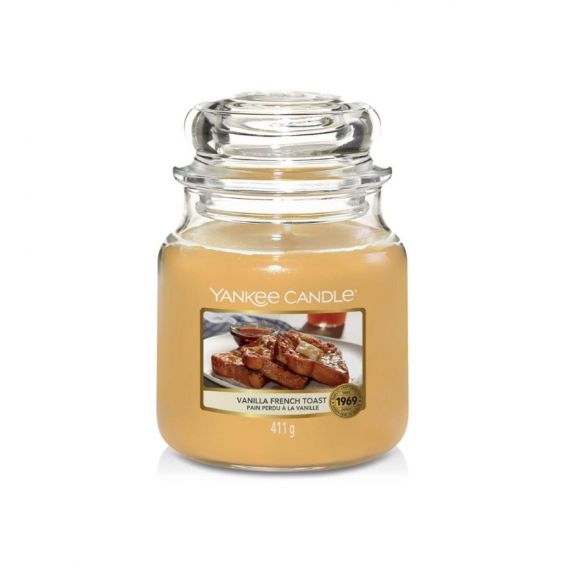 

Свеча ароматическая 411 г Yankee Candles Французский ванильный тост