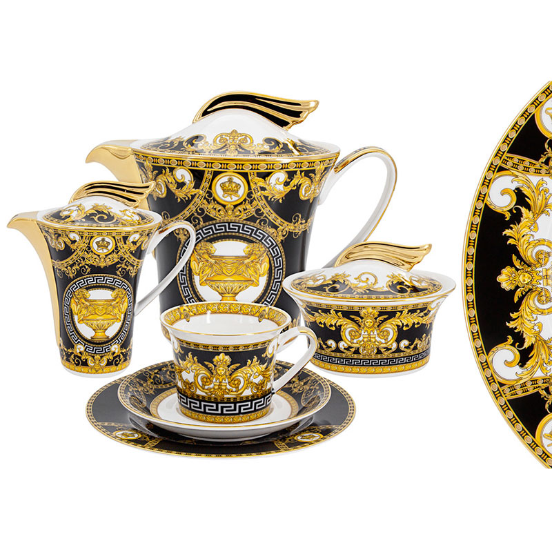 Сервиз чайный на 6 персон Royal Crown Монплезир 21 предмет сервиз чайный royal crown аурелия 21 предмет