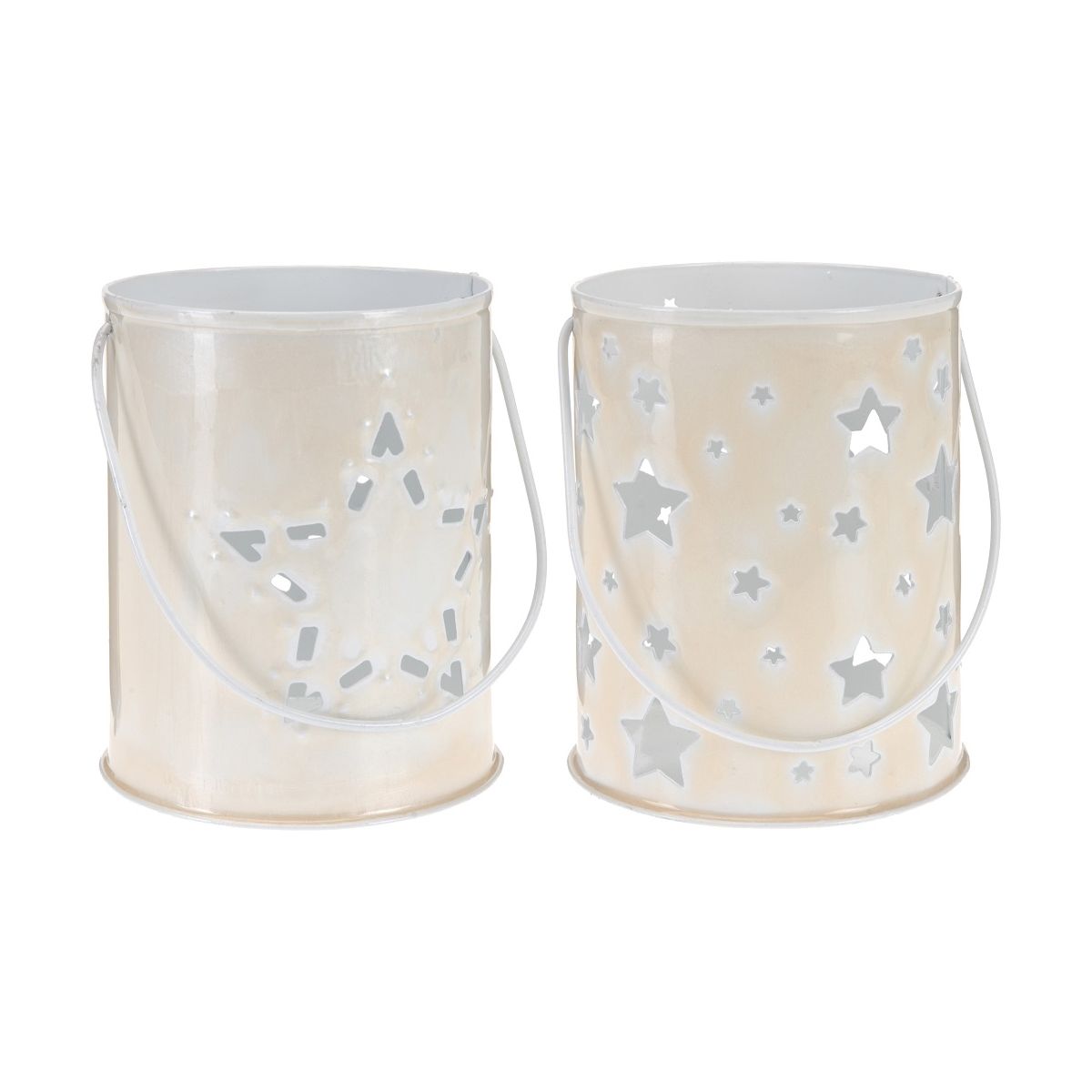 

Подсвечник подвесной со звездами 10*10*12,5см в ассортименте CREAM