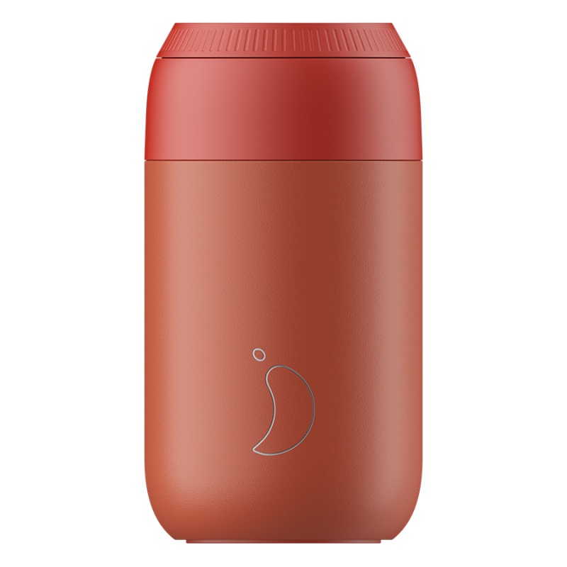 

Термокружка 340 мл Chilly's Bottles Series 2 красный
