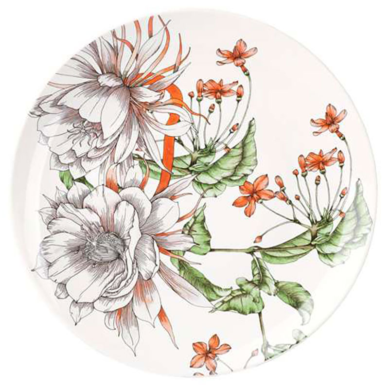 Тарелка 27,5 см Maxwell & Williams Тропические цветы тарелка квадратная 26 х 26 см maxwell