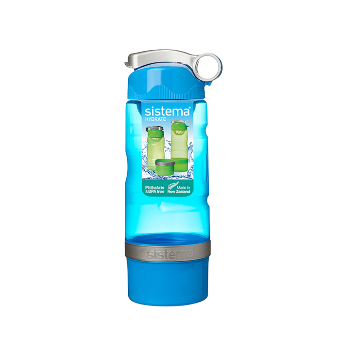

Спортивная питьевая бутылка 615 мл Sistema Hydrate синий