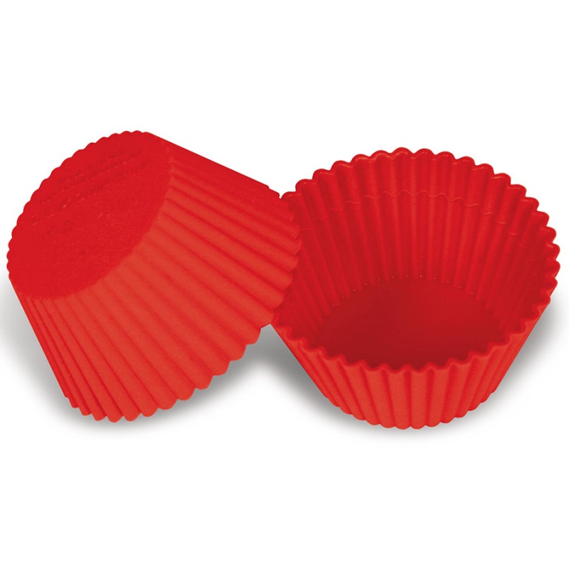 Набор из 6 силиконовых форм для приготовления кексов Cupcake Silikomart Silikomart CKH-25.420.01.0165 - фото 1