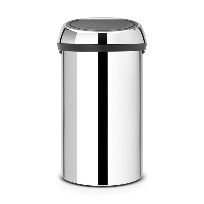 Мусорный бак 60 л Brabantia Touch Bin Bo стальной полированный Brabantia DMH-402609